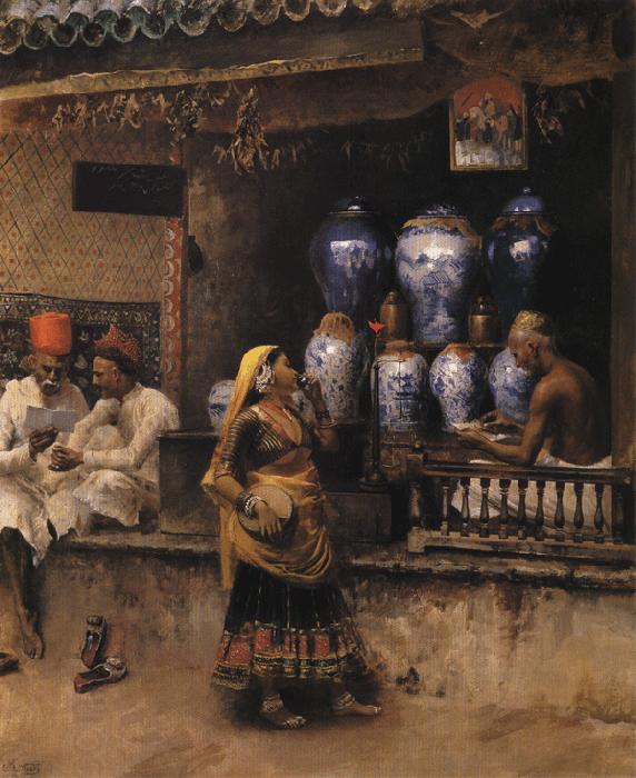 Edwin Lord Weeks The Vase Seller China oil painting art